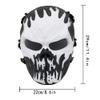 Fanjin Tactical Mask Skull Full Face Masks, Airsoft Mask, for Halloween Cosplay Party CS Survival Games Shooting view 2