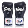 Fairtex BGL6 Handmade Leather Gloves| Optimal fist Closure with a Locked-Thumb Design| Premium Leather |Triple-Layered Foam |Lace-up Closure. Ideal for Boxing, MMA, and Kickboxing.(Blue/8oz) view 2