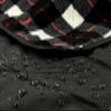 DOWN UNDER OUTDOORS Large Waterproof Windproof Extra Thick 350 GSM Quilted Fleece Stadium Blanket, Machine Washable Camping Picnic & Outdoor, Beach, Baseball,Dog, 82 x 55 (Black & White Check) view 3