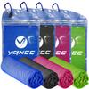 YQXCC Cooling Towels | 4 Pack 40"x12" | Cool for Neck | Microfiber Soft Breathable Chilly | for Sports, Yoga, Golf, Gym, Camping, Running, Workout & More Activities view 1