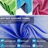 YQXCC Cooling Towels | 4 Pack 40"x12" | Cool for Neck | Microfiber Soft Breathable Chilly | for Sports, Yoga, Golf, Gym, Camping, Running, Workout & More Activities view 3