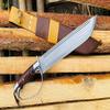EGKH 15 Inches Custom Handmade D-Guard predator full tang knife - Sword-hand forged kukri from Nepal - Ready to Use view 2