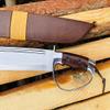 EGKH 15 Inches Custom Handmade D-Guard predator full tang knife - Sword-hand forged kukri from Nepal - Ready to Use view 4