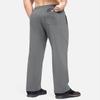 baleaf Men's Fleece Lined Pants Winter Athletic Workout Hiking Track Thermal Warm Open Bottom Sweatpants with Zipper Pockets Grey S view 4