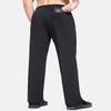 baleaf Men's Fleece Lined Pants Winter Athletic Workout Hiking Track Thermal Warm Open Bottom Sweatpants with Zipper Pockets Black S view 4