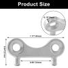Jiozermi 5 Pcs Boat Gas Cap Key, Stainless Steel Deck Fill Plate Key, Boat Gas Key, Boat Gas Tank Key, Boat Fuel Cap Key, Marine Spare Key Replacement for Boat Yacht view 3