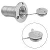 Jiozermi 5 Pcs Boat Gas Cap Key, Stainless Steel Deck Fill Plate Key, Boat Gas Key, Boat Gas Tank Key, Boat Fuel Cap Key, Marine Spare Key Replacement for Boat Yacht view 4