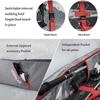 Unigear Snowboard Ski Bag for Air Travel, Reinforced Double Padded Snowboard Bag with 10mm EPE Dense, Water-Resistant and Durable up to 175cm Ski Snowboard Travel Bags for Flying (Grey, 155cm) view 3