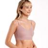 Floatley Cozy Adjustable Bra Comfort Wirefree Seamless Bra with Embedded Pad for Women Size L view 2