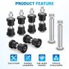 CartClan Rear Leaf Spring Bushing Kits with Screw Nut for 1994-Up EZGO PDS&TXT Gas Electric Golf Carts OEM#70289-G02/14158-G1 view 4