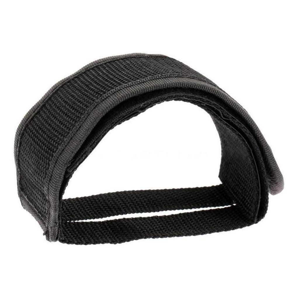 Bicycle Accessories 1pc Nylon Belt Bicycle Pedal Adhesive Strap Belt for Fixed Gear Bike Bike Parts (Color : Black)