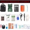 Ifak Trauma Kit, 74 Piece Upgrade Tactical First Aid Supplies, Molle Ifak Pouch Rip Away Refill Supplies for Survival Camping Hiking Travel view 2