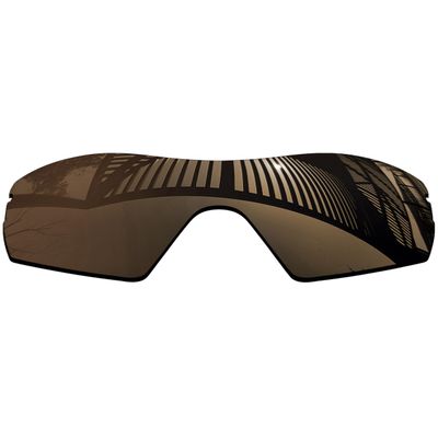 MYCOURAG UV Protection Polarized Replacement Lenses for Oakley Radar XL Sunglasses Frame - Earth Brown Polarized