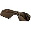 MYCOURAG UV Protection Polarized Replacement Lenses for Oakley Radar XL Sunglasses Frame - Earth Brown Polarized view 2