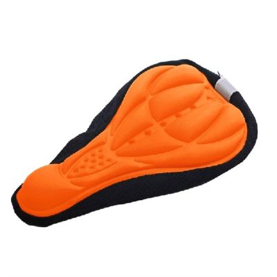 Bicycle Accessories Cycling Bicycle Bike Cover Saddle Seat Cover Cycling Bike Pad Seat Saddle Cover Soft Cushion Bike Parts (Color : Orange)