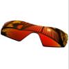 MYCOURAG UV Protection Polarized Replacement Lenses for Oakley Radar XL Sunglasses Frame - Fire Red Mirror Coated Polarized view 2