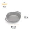 Petromax Cast Iron Fire Skillet for Kitchen or Camping, Pre-Seasoned Cookware for Campfire or Home Oven and Stove, Conducts Heat Evenly, Side Handles, 6" view 3