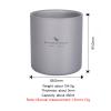 Boundless Voyage 3 in 1 Double Walled Titanium Cup Heat Resistant Mini Tea Drink Cup Outdoor Camping Mug Coffee Cups Camping Accessories (Ti3030D 450ml) view 2