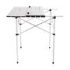 Folding Camping Table, Portable Aluminum Lightweight Square Camp Table w/Carry Bag, for Indoor and Outdoor Camp, Picnic, BBQ, Travel, Fishing view 3
