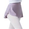 Daydance Light Purple Women Ballet Skirts Pull On Bullet Point Skirt for Dance view 1