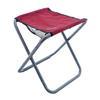 UNISTRENGH Folding Camping Stool Aluminum Alloy Portable Lightweight Camp Chair for Outdoor Drawing Picnic Fishing Hunting Hiking BBQ (Red) view 1
