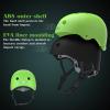 ipoob Adult Kayaking Canoe Whitewater Helmet (Matte Green, Large) view 2