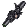WestHunter Optics HD 1-6x24 IR Riflescope, 30mm Tube Red Green Illuminated Reticle Second Focal Plane Tactical Precision 1/5 MIL Shooting Scope | Reticle-A, Picatinny Shooting Kit view 1