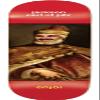Enjoi Skateboards Jackson Pilz Renaissance Red Skateboard Deck Resin-7-8.5" x 32.2" view 1