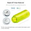 AceCamp 28Oz Straw Water Bottle Adult, Tritan Plastic BPA Free Large-Capacity Sports Fitness Bottle with handle Leak-Proof Durable Green view 3