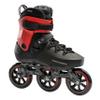Rollerblade Twister 110 Unisex Adult Fitness Inline Skate, Black/Red, Urban Performance Inline Skates view 1