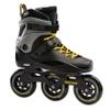Rollerblade RB 110 Unisex Adult Fitness Inline Skate, Black/Saffron Yellow, Urban Performance Inline Skates view 1