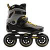 Rollerblade RB 110 Unisex Adult Fitness Inline Skate, Black/Saffron Yellow, Urban Performance Inline Skates view 2