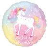 balloons Std Birthday Enchanted Unicorn view 1