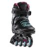 Rollerblade RB Cruiser Women's Adult Fitness Inline Skate, Black/Aqua, Urban Performance Inline Skates view 2