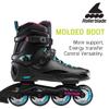 Rollerblade RB Cruiser Women's Adult Fitness Inline Skate, Black/Aqua, Urban Performance Inline Skates view 4