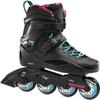 Rollerblade RB Cruiser Women's Adult Fitness Inline Skate, Black/Aqua, Urban Performance Inline Skates view 1