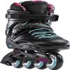Rollerblade RB Cruiser Women's Adult Fitness Inline Skate, Black/Aqua, Urban Performance Inline Skates view 2