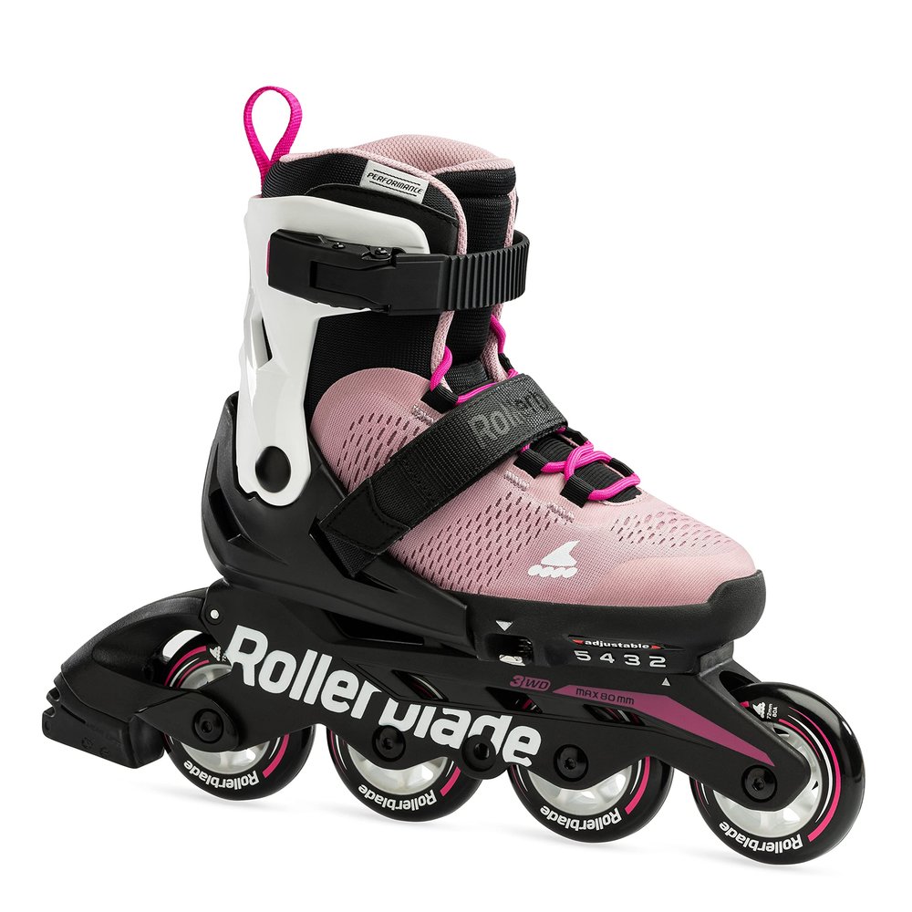 Rollerblade 07221900T935-8 Microblade PINK/WHITE 5-8
