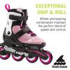 Rollerblade 07221900T935-8 Microblade PINK/WHITE 5-8 view 4