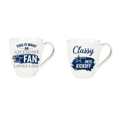 Team Sports America Dallas Cowboys, Ceramic Cup O'Java 17oz Gift Set