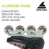 Rollerblade Twister XT Women's Adult Fitness Inline Skate, Black/Mint, Urban Performance Inline Skates view 3