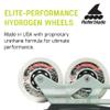 Rollerblade Twister XT Women's Adult Fitness Inline Skate, Black/Mint, Urban Performance Inline Skates view 4