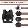 TRAILKICKER Military Tactical Backpack 40L for Men, Hiking Camping Molle EDC Daypack Army Assault Pack Lightweight Work Backpack with Water Bladder Compartment, Black view 4