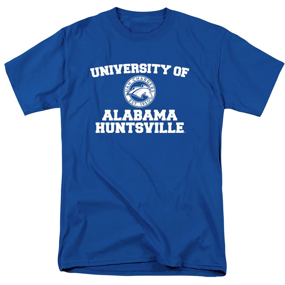 University of Alabama Huntsville Official Circle Logo Unisex Adult T-Shirt, Circle Logo, 4X-Large