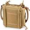 DEFCON 5 IFAK D5-24322 Molle Medic Utility Pocket  VEGETATO  OD Green  Coyote Tan (Coyote Tan), green view 1