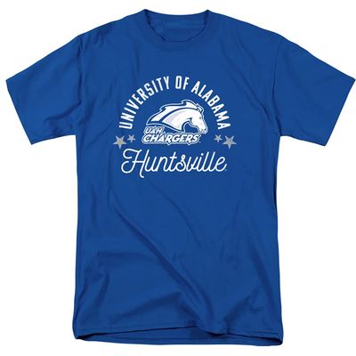 University of Alabama Huntsville Official Chargers Unisex Adult T-Shirt, Chargers, 4X-Large
