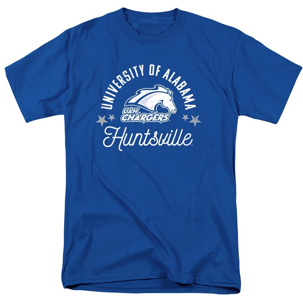 University of Alabama Huntsville Official Chargers Unisex Adult T-Shirt, Chargers, 4X-Large