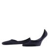 FALKE Men's Step Medium Cut No Show Socks, Light and Cool, Sustainable Cotton, Non Slip Heel Grip, Skin Friendly, Blue (Dark Navy 6375), 12.5-13.5, 1 Pair view 1