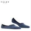 FALKE Women's Step High Cut No Show Socks, Light and Cool, Sustainable Cotton, Non Slip Heel Grip, Skin Friendly, Blue (Navy Melange 6127), 5-6, 1 Pair view 3