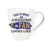 Team Sports America Baltimore Ravens, Ceramic Cup O'Java 17oz Gift Set view 2